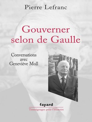 cover image of Gouverner selon de Gaulle
